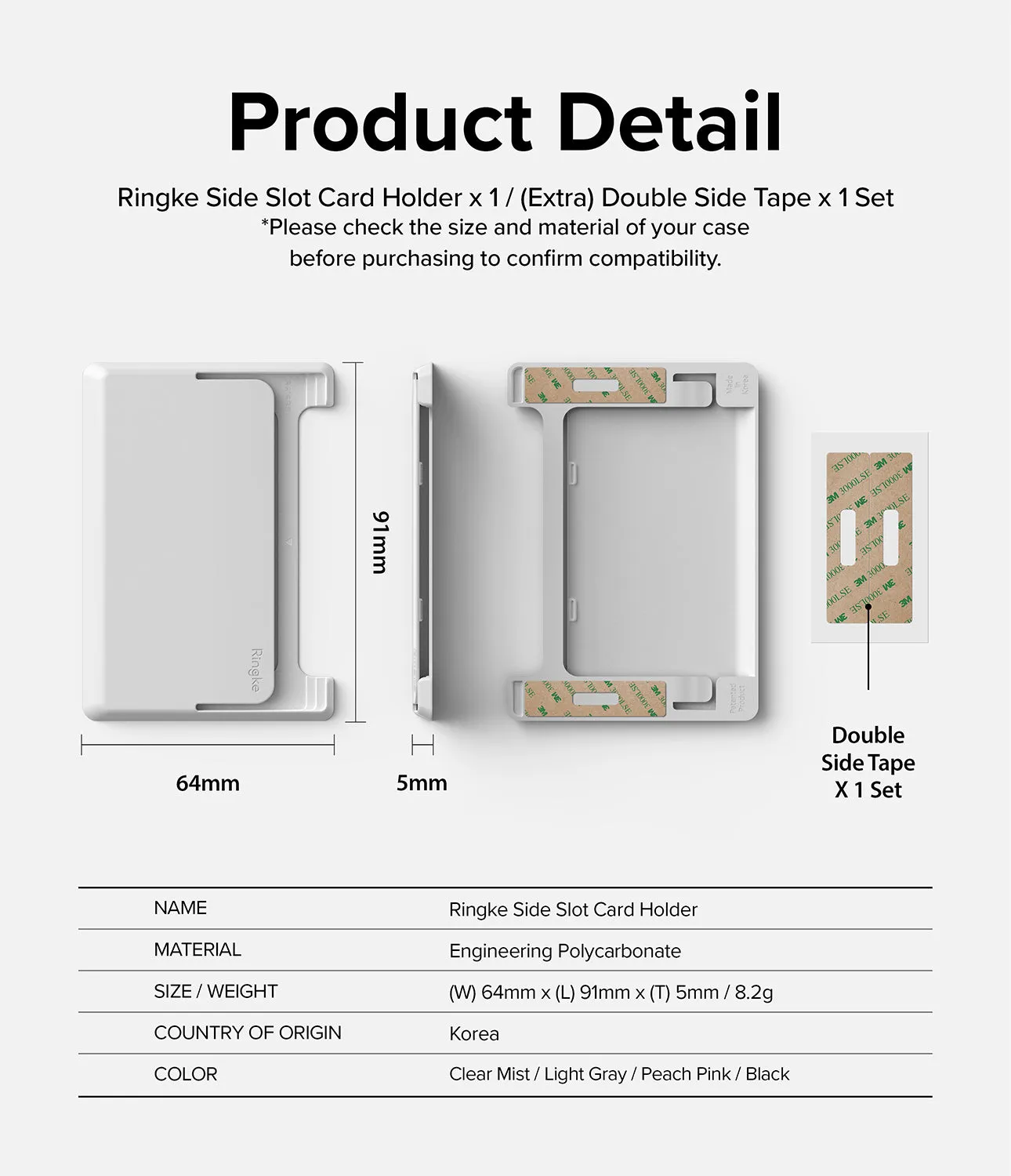 Card Holder | Side Slot