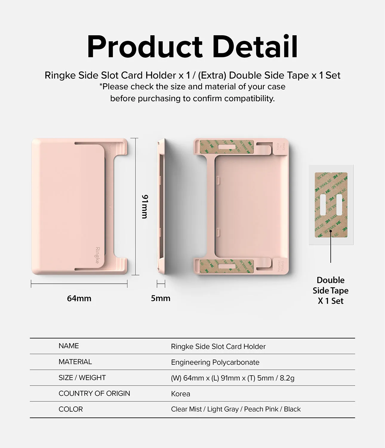 Card Holder | Side Slot