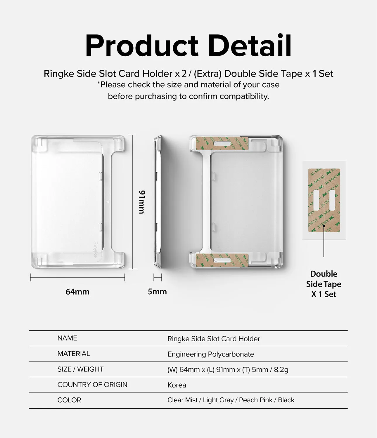 Card Holder | Side Slot