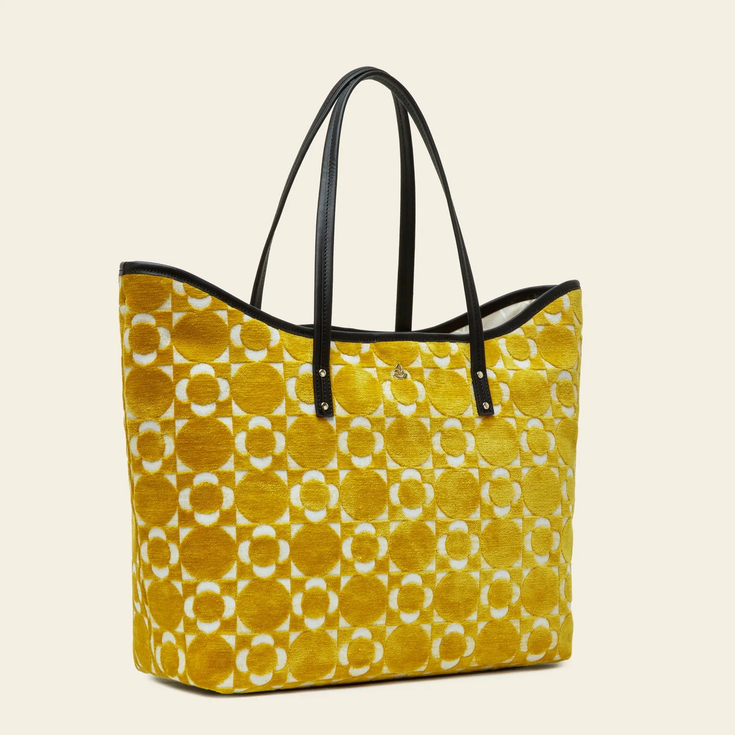 Carrymore Tote - Retro Tile Dandelion