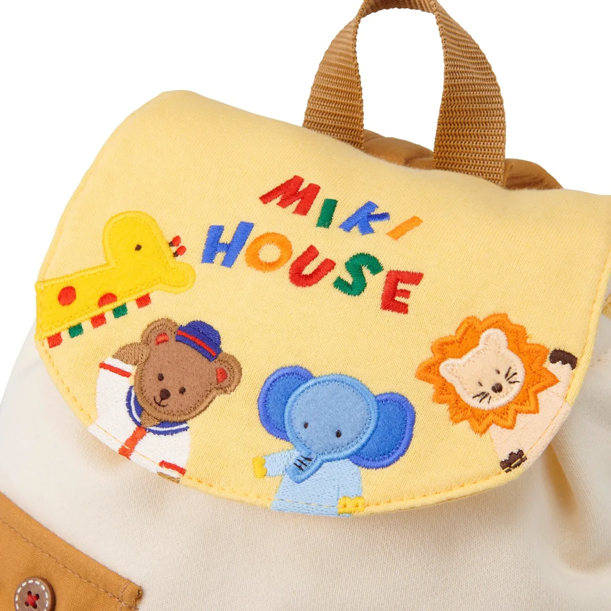 Classic MIKI HOUSE Bear Baby Backpack