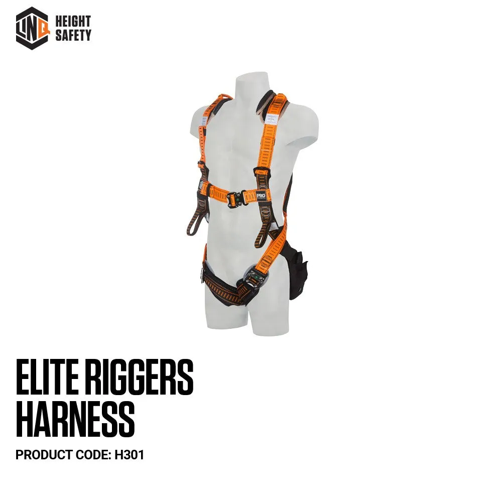 LINQ Elite Riggers Harness - Small (S) cw Harness Bag (NBHAR)  H301S