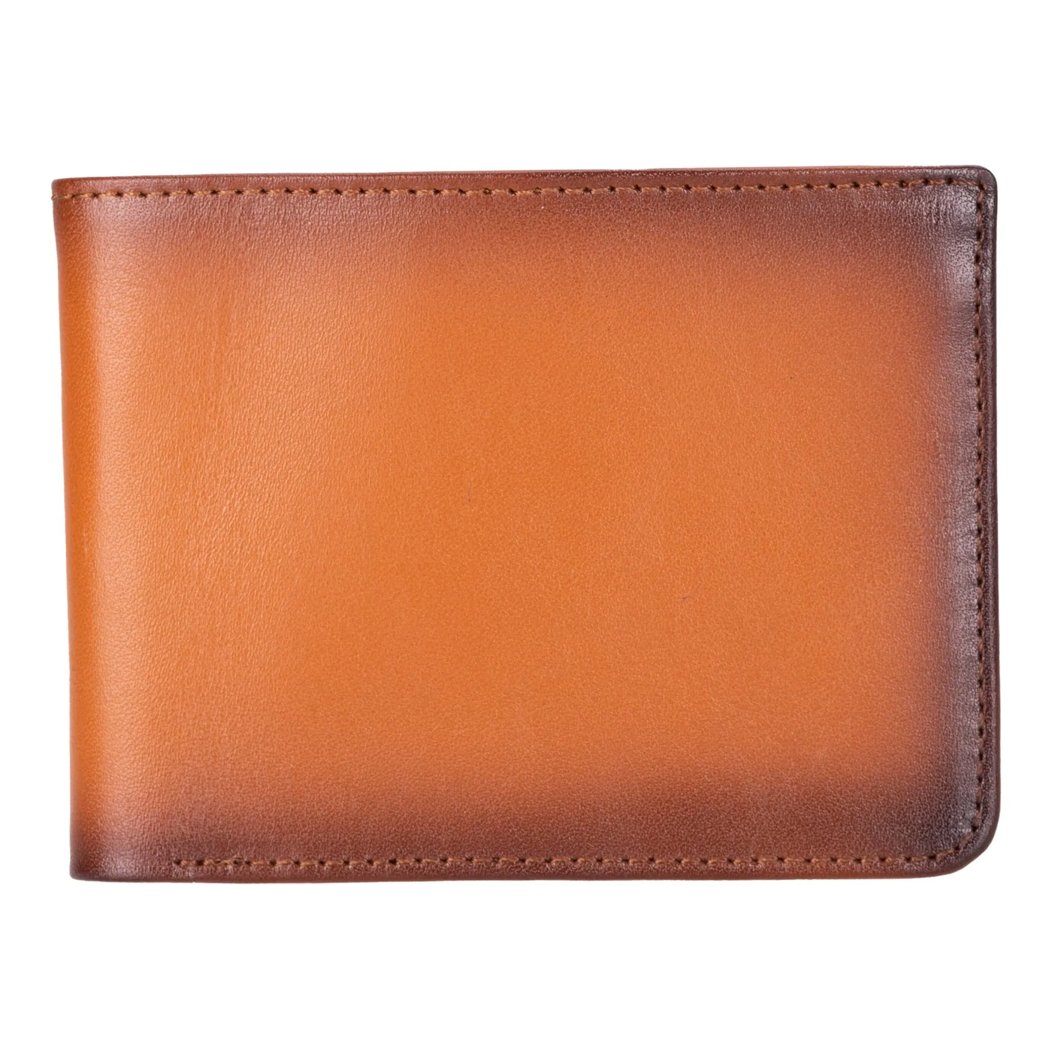 Merlin Bi-Fold Wallet, Burnished Tan