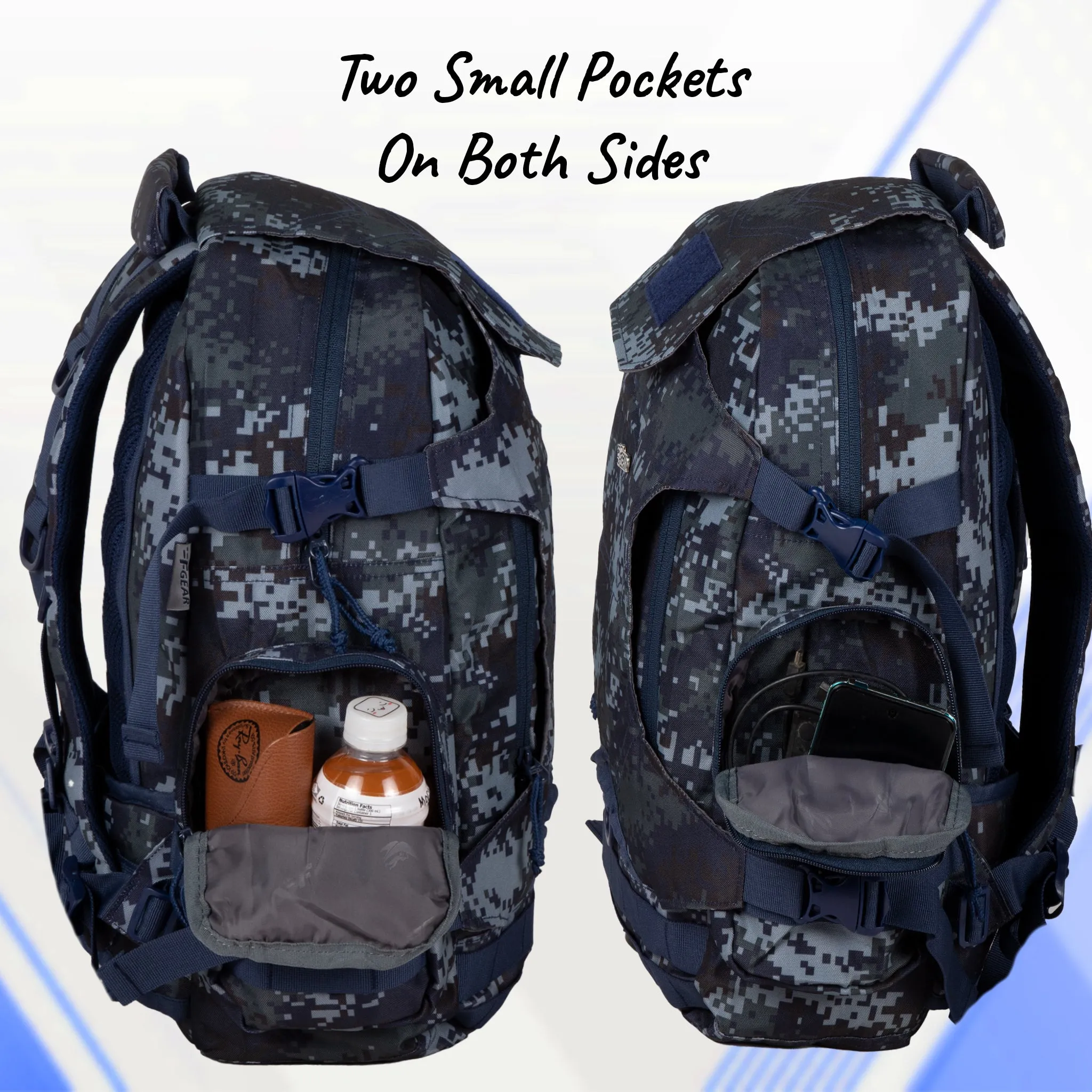 Military Ambush 32L Marpat Navy Digital Camo Rucksack