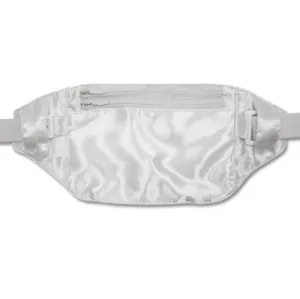 VS SKTB006/Satin travel pouch compact security hidden money waist belt